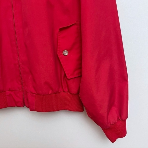Par Four Red Bomber Men’s Vintage Full Zip Golf Jacket XL - Picture 4 of 14